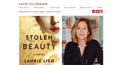 Desktop Screenshot of laurielicoalbanese.com